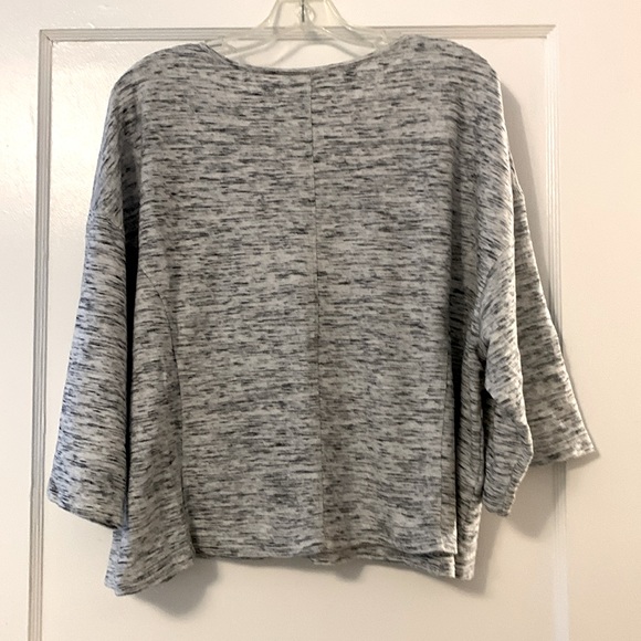 J. JILL PURE JILL Marled Oversized Sweatshirt LP - Picture 3 of 10